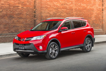 Картинка автомобили toyota 50th rav4 2015г красный anniversary