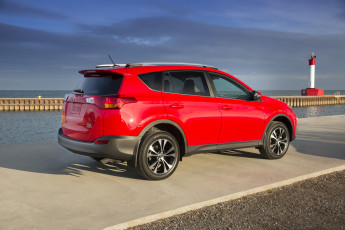 Картинка автомобили toyota красный anniversary 50th rav4 2015г