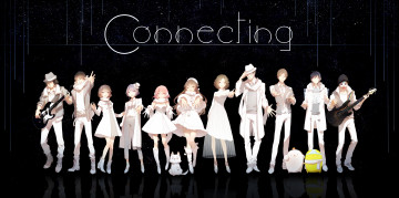 Картинка аниме музыка rella арт ночь звёздное небо гитары парни девушки собака