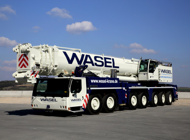 Обои картинки фото техника, краны, liebherr