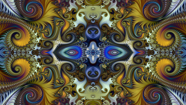 Обои картинки фото 3д графика, фракталы , fractal, узор, фон, цвета