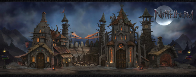 Обои картинки фото niffelheim, видео игры, -  niffelheim, дом