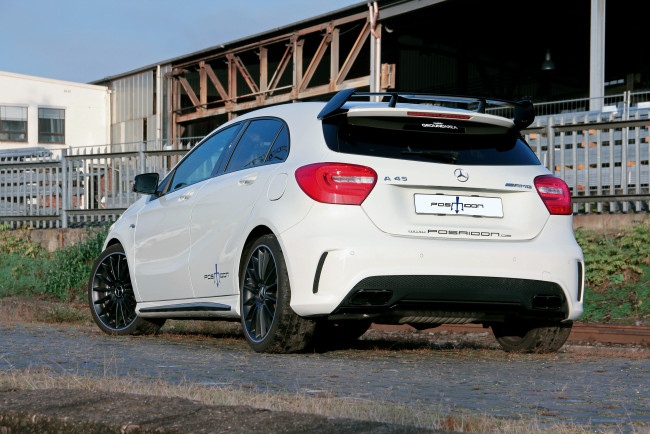 Обои картинки фото автомобили, mercedes-benz, posaidon, 2014г, w176, amg, a, 45