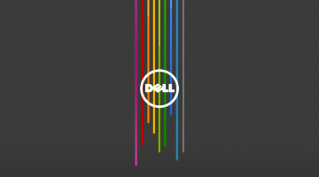 Картинка компьютеры dell логотип фон
