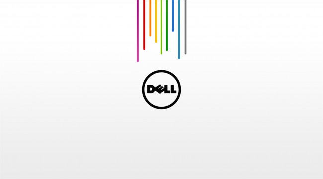 Обои картинки фото компьютеры, dell, логотип, фон