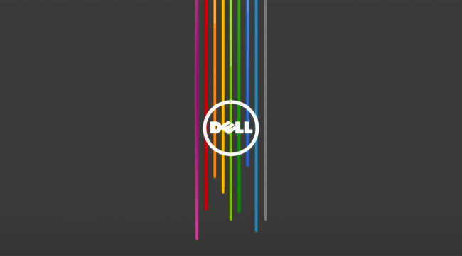Обои картинки фото компьютеры, dell, логотип, фон