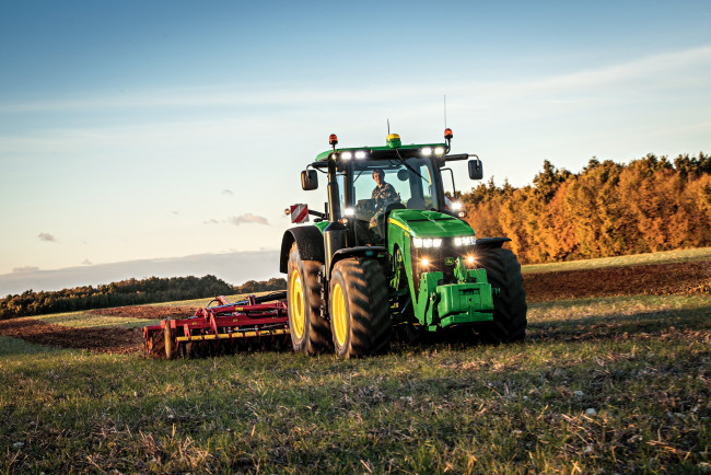 Обои картинки фото техника, тракторы, john, deere