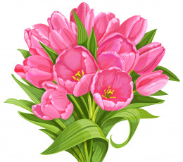 Картинка векторная+графика цветы+ flowers фон цветы