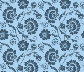 Картинка векторная+графика цветы+ flowers винтаж узор орнамент фон текстура цветы