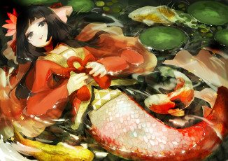 Картинка аниме onmyouji