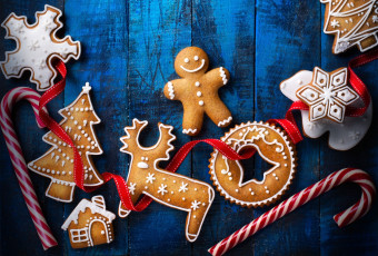 Картинка праздничные угощения фон новый год праздник