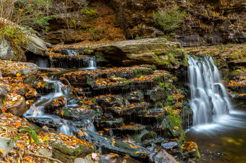 Картинка природа водопады простор