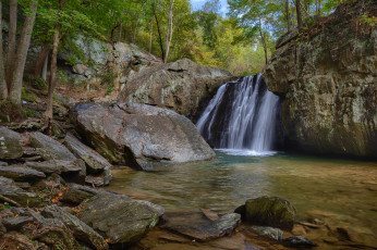 Картинка природа водопады простор