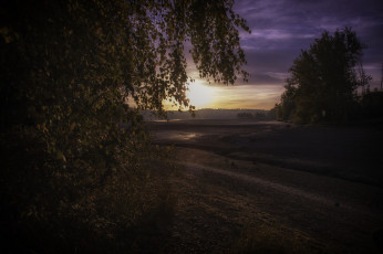 Картинка природа восходы закаты простор