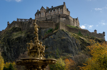 Картинка edinburgh города эдинбург+ шотландия панорама