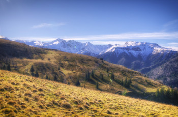 Картинка природа горы простор