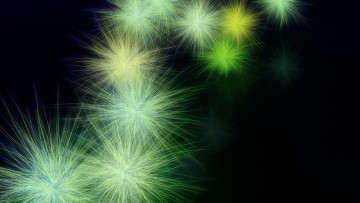 Картинка 3д+графика абстракция+ abstract фиолетовый зеленый абстракция свечение черный