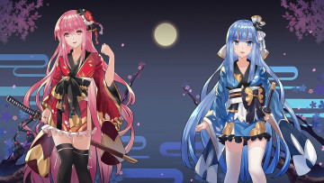 Картинка аниме оружие +техника +технологии девушки