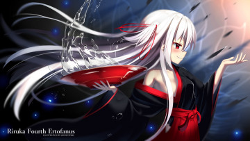 Картинка аниме unknown +другое+ девушка чаша