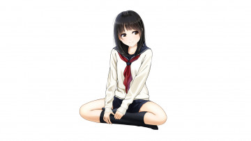 Картинка аниме unknown +другое+ фон взгляд девушка