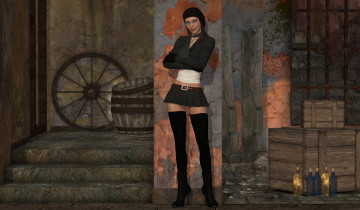 Картинка 3д+графика люди+ people фон взгляд девушка