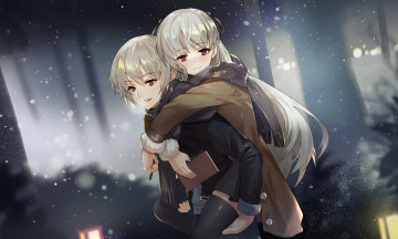 Картинка аниме unknown +другое+ девушки