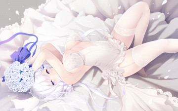 Картинка аниме azur+lane девушка