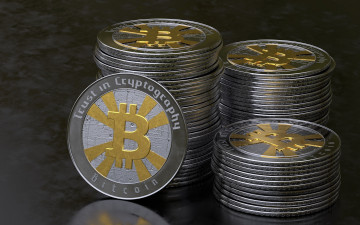 Картинка векторная+графика другое+ other макро биткойн bitcoin монеты