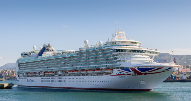 Обои картинки фото корабли, лайнеры, лайнер, круиз