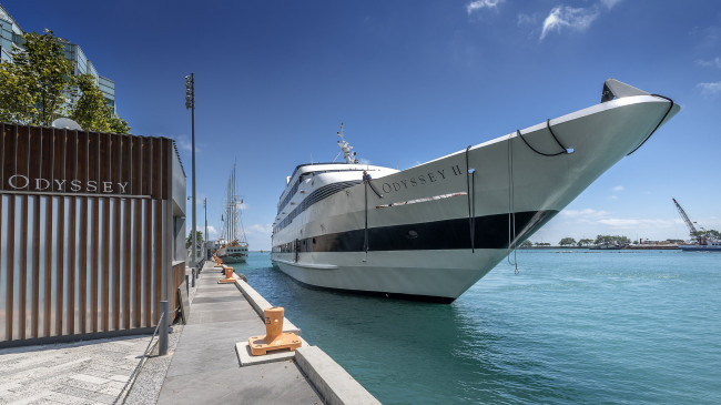 Обои картинки фото корабли, лайнеры, лайнер, круиз