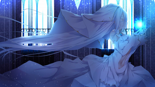 Обои картинки фото аниме, магия,  колдовство,  halloween, yoaferia