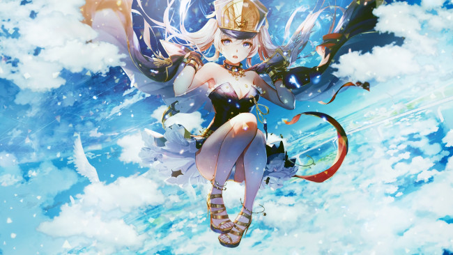 Обои картинки фото аниме, re,  creators, creators, gunpuku, no, himegimi