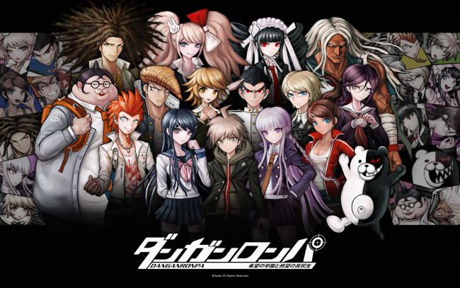 Обои картинки фото аниме, danganronpa, персонажи