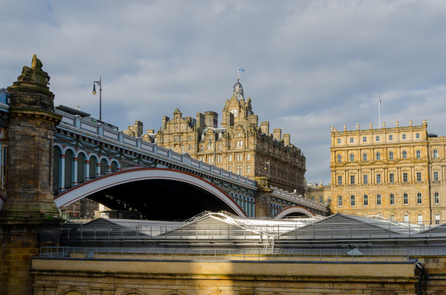 Обои картинки фото edinburgh, города, эдинбург , шотландия, панорама
