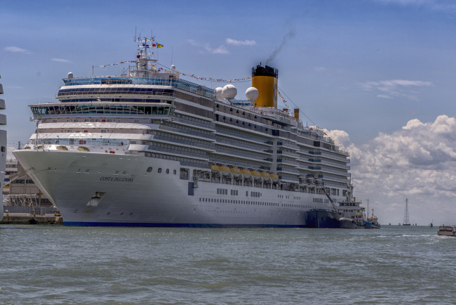 Обои картинки фото costa deliziosa, корабли, лайнеры, круиз, лайнер