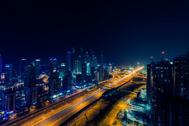 Обои картинки фото dubai, города, дубай , оаэ, панорама, небоскребы