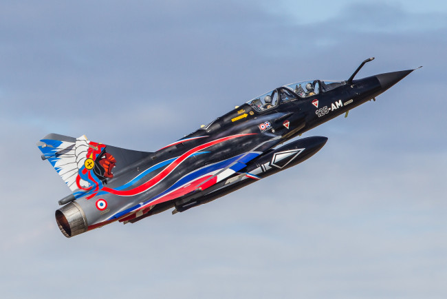 Обои картинки фото mirage 2000n, авиация, боевые самолёты, ввс