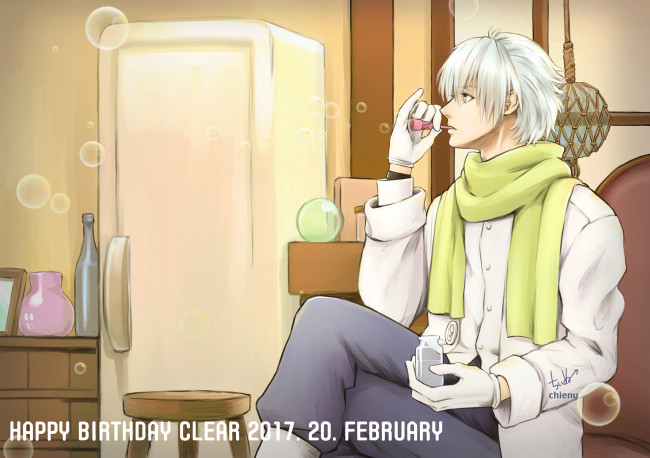 Обои картинки фото аниме, dramatical murder, клер