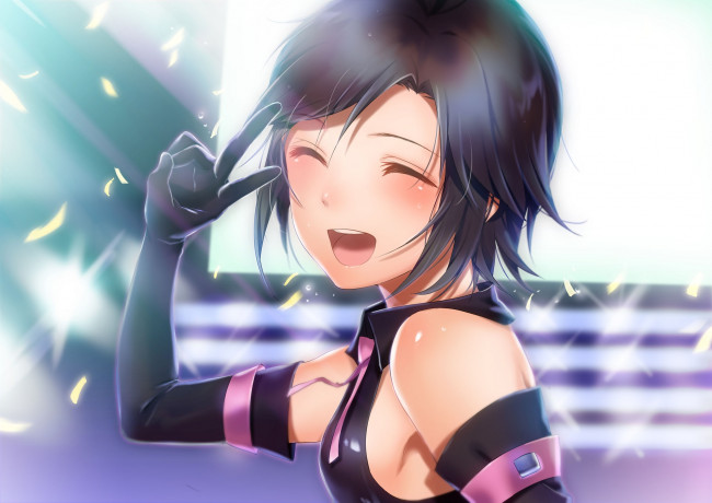 Обои картинки фото аниме, idolm@ster, девушка