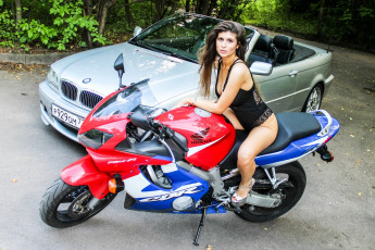Картинка мотоциклы мото+с+девушкой девушки