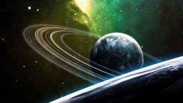 Картинка космос арт звезды галактики вселенная планеты