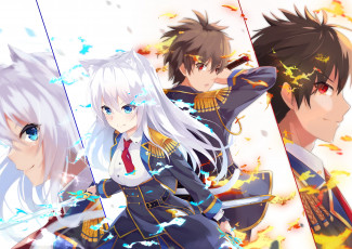 Картинка аниме unknown +другое+ парень девушка