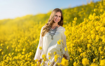 Картинка девушки -+блондинки +светловолосые украшение