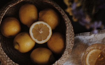 Картинка еда цитрусы лимоны