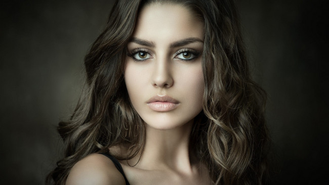 Обои картинки фото девушки, simone haas, портрет