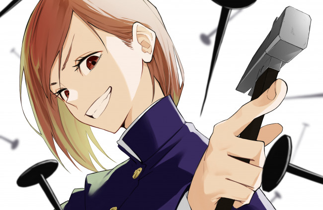 Обои картинки фото аниме, jujutsu kaisen, магическая, битва