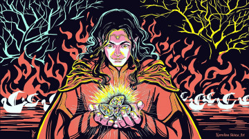 Картинка фэнтези эльфы эльф алмазы