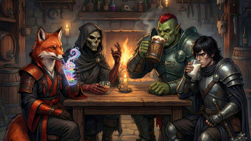 Картинка фэнтези существа нейросети графика нейроарт ai art нейронные сети рисунки нейро искусство нейрографика graphics neuroart neural networks drawings neuro neurography