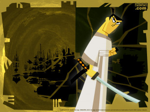 Картинка мультфильмы samurai jack