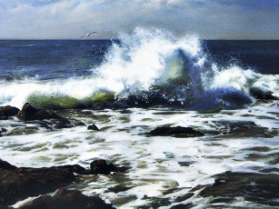 Картинка рисованные природа